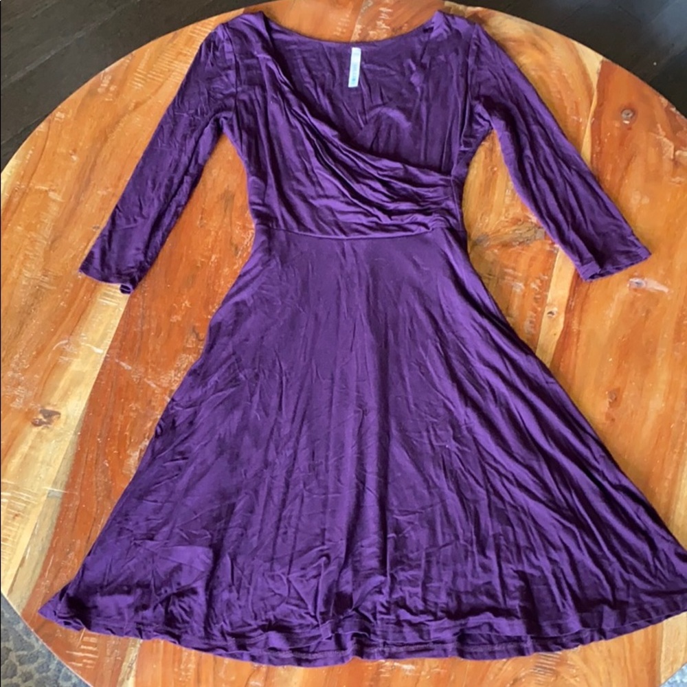 Purple dress